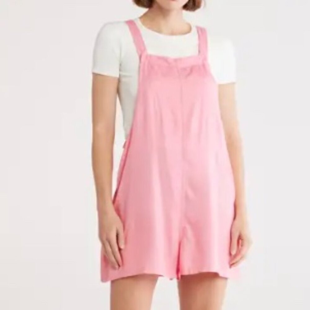 NWT Billabong Pipe Line Romper Pink Valentine Size XS